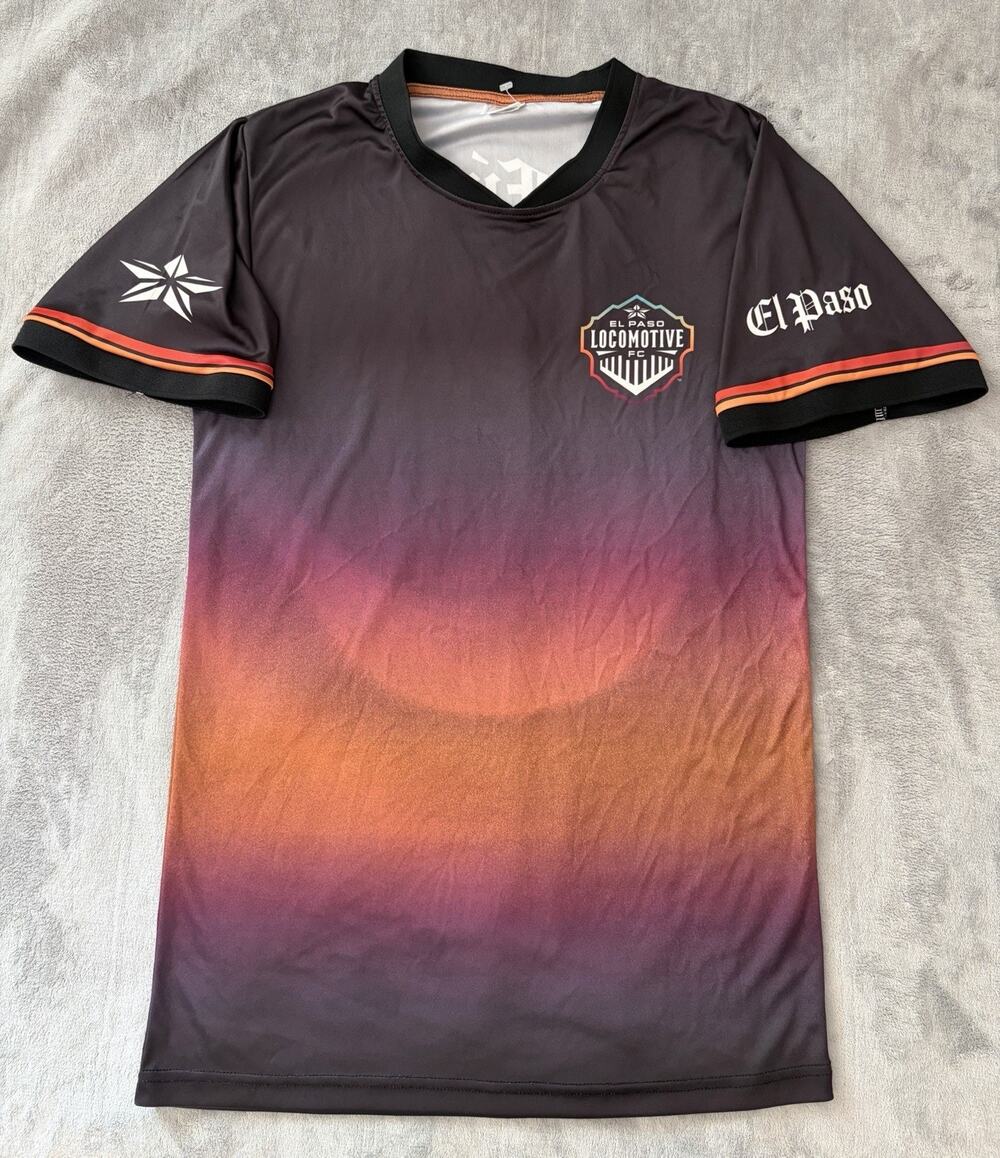 El Paso Locomotive FC Jersey Es Para Todos Mens Medium Black